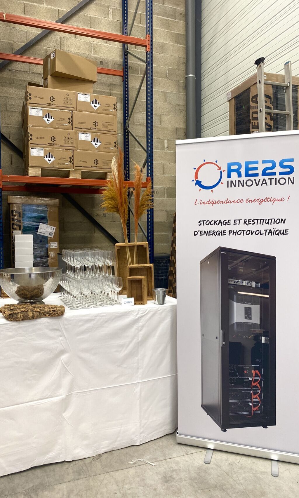 Retour sur l'inauguration de notre atelier armoire de stockage d’énergie solaire à Montpellier